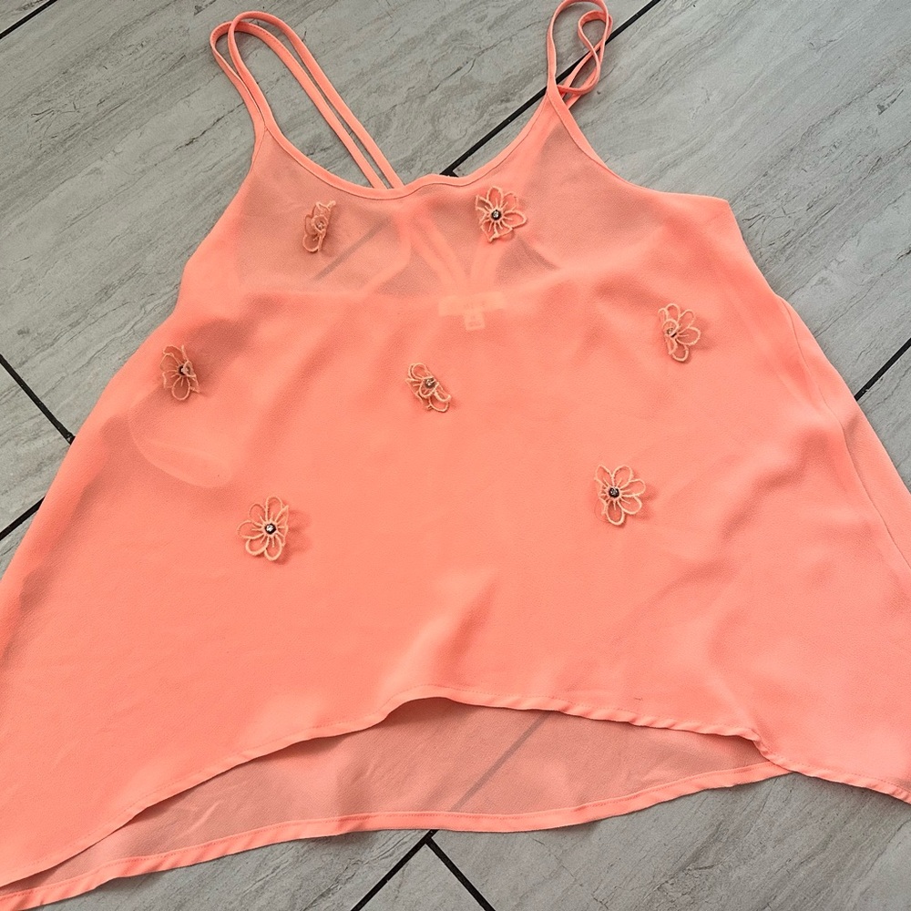 peach pink in US size Medium